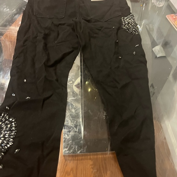 Black jeans with dazzles - Picture 2 of 4